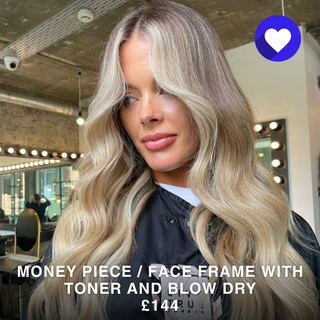Face Frame, Toner and Blow Dry