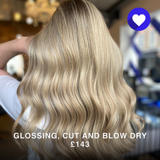Glossing, Cut and Blow Dry