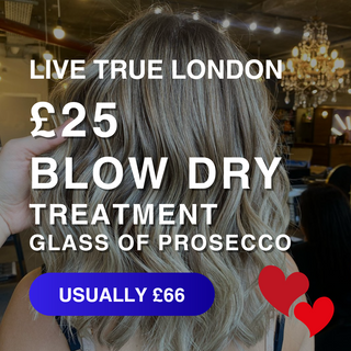 Valentine's Day Offer: £25 Treatment, Blow Dry & Glass of Prosecco