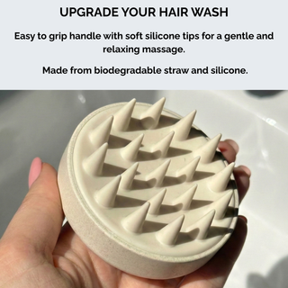 FUL Scalp Massager Brush – Silicone Exfoliator for Hair Growth, Flakes & Deep Cleansing