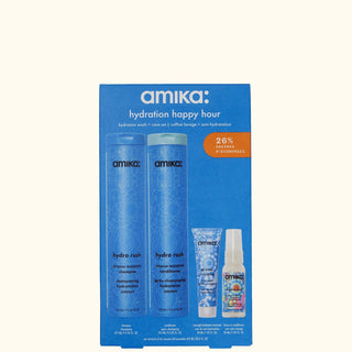 AMIKA hydration happy hour wash + care set