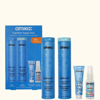 AMIKA hydration happy hour wash + care set