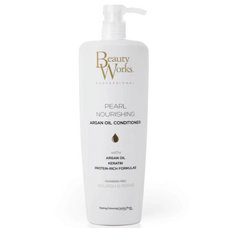 Beauty Works Pearl Nourishing Argan Oil Conditioner 1000ml, Beauty Works Pearl Nourishing Argan Oil Conditioner, Beauty Works