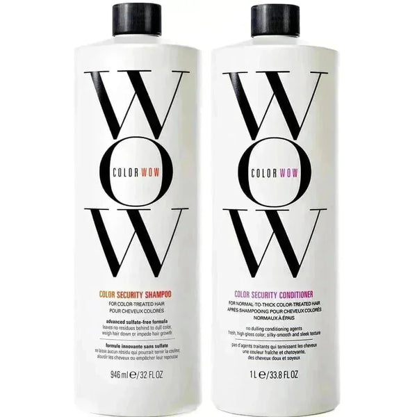 Color Wow Color Security Shampoo & Conditioner for Normal to Thick Hair 946ml - The LTL Shop