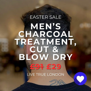 Easter Sale - Men’s Cut and Charcoal Treatment