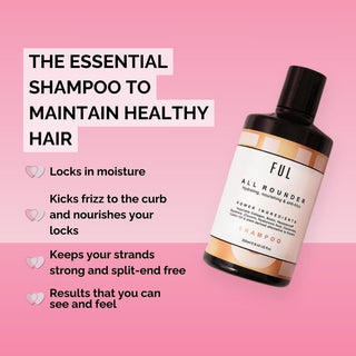 FUL All-Rounder Shampoo 250ml – Sulphate-Free Cleanser for Dry, Damaged & Frizzy Hair - The LTL Shop