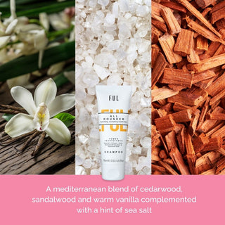 FUL All-Rounder Shampoo Mini 75ml – Sulphate-Free Cleanser for Dry, Damaged & Frizzy Hair - The LTL Shop