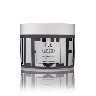 FUL Charcoal Hair Mask 300ml – Deep Cleansing & Detox Treatment for Oily Hair & Scalp | Purifies & Balances - The LTL Shop