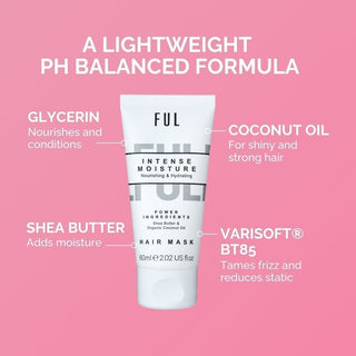 FUL Intense Moisture Hair Mask Mini 60ml – Deep Hydration for Dry, Damaged or Curly Hair - The LTL Shop