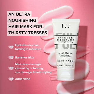 FUL Intense Moisture Hair Mask Mini 60ml – Deep Hydration for Dry, Damaged or Curly Hair - The LTL Shop