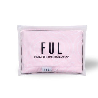 FUL Microfibre Hair Towel Wrap – Super Absorbent Quick-Dry Turban for Wet Hair | Soft & Lightweight - The LTL Shop