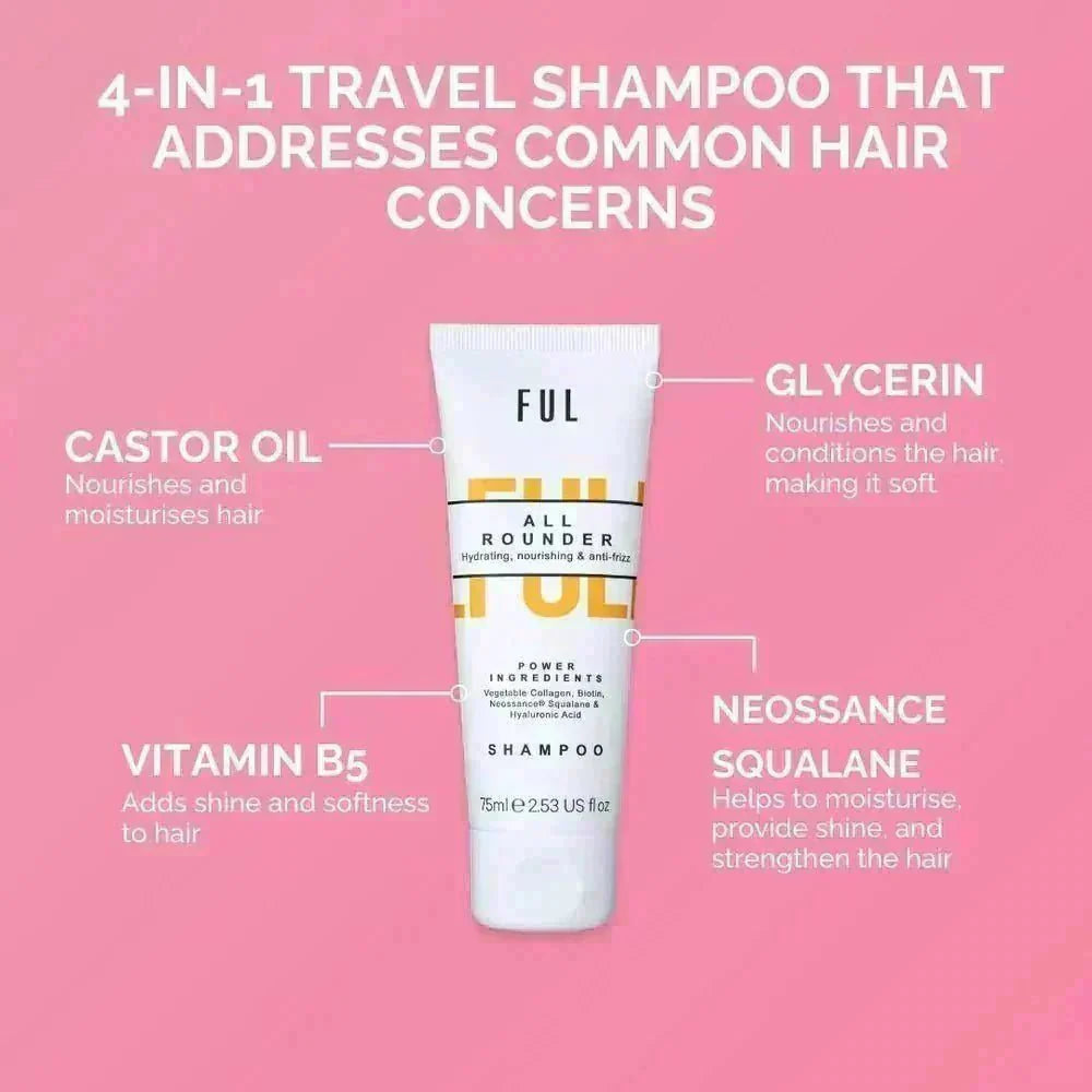 FUL Nourish and Restore Set - Deep Hydration for Dry, Damaged or Curly Hair - The LTL Shop