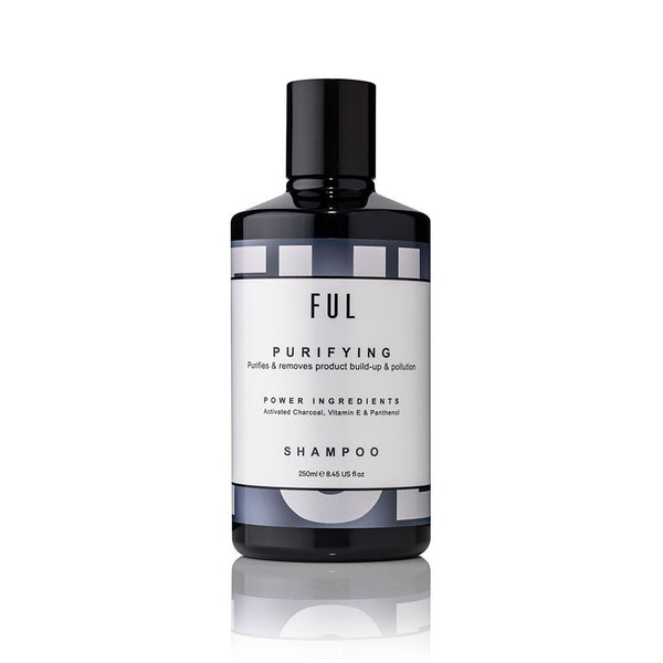 FUL Purifying Charcoal Shampoo 250ml – Clarifying Detox for Oily Scalp & Buildup | Deep Cleanser for Greasy Hair - The LTL Shop