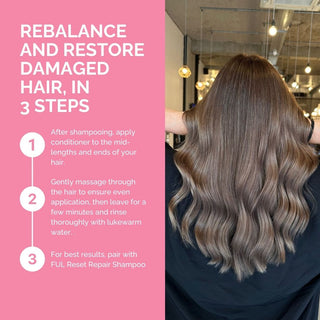 FUL Reset Repair Conditioner 250ml – Deep Treatment for Dry, Damaged or Curly Hair | Nourish & Detangle - The LTL Shop