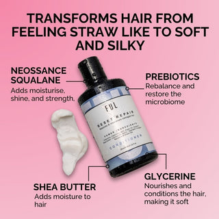 FUL Reset Repair Conditioner 250ml – Deep Treatment for Dry, Damaged or Curly Hair | Nourish & Detangle - The LTL Shop
