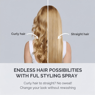 FUL Styling Spray 100ml – Heat Protectant & Volumising Mist for Frizz-Free Daily Styling - The LTL Shop