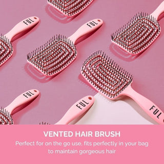 FUL Vented Hair Brush – Fast Blowdry Detangler with Anti-Static, Frizz Control Design - The LTL Shop
