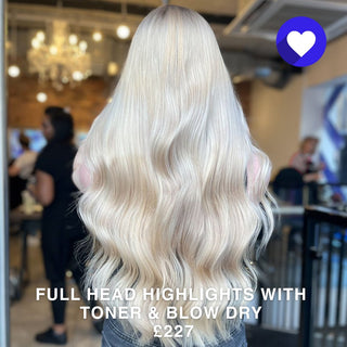 Full Head Highlights, Toner and Blow Dry - The LTL Shop