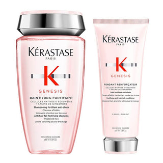 Kérastase Genesis Hydra - Fortifiant Shampoo and Conditioner Bundle for Normal to Oily Hair - The LTL Shop