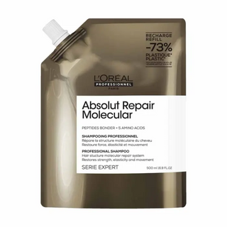 L'Oreal Professionnel Absolut Repair Molecular Shampoo Refill 500ml, L'Oreal Professionnel Absolut Repair Molecular Shampoo Refill, L'Oreal Professionnel Absolut Repair Molecular Shampoo