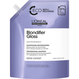 L'Oreal Professionnel Blondifier Gloss Shampoo Refill 1500ml - The LTL Shop