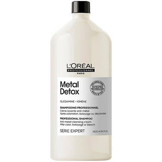 L'Oreal Professionnel Metal Detox Anti-Metal Cleansing Cream Shampoo, L'Oreal Professionnel Metal Detox Shampoo, L'Oreal Professionnel Metal Detox Anti-Metal Cleansing Cream Shampoo 1500ml, L'Oreal Professionnel