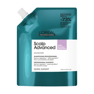 L'Oreal Professionnel Scalp Advanced Anti-Discomfort Dermo-Regulator Shampoo Refill 500ml, L'Oreal Professionnel Scalp Advanced Anti-Discomfort Dermo-Regulator Shampoo Refill, L'Oreal Professionnel Scalp Advanced Refill