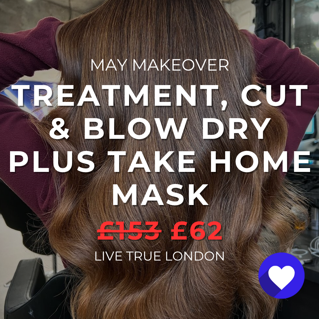 MAY MAKEOVER - Treatment Cut & Blow Dry plus Take Home Mask