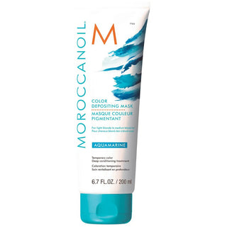 Moroccanoil Color Depositing Mask Aquamarine 200ml - The LTL Shop