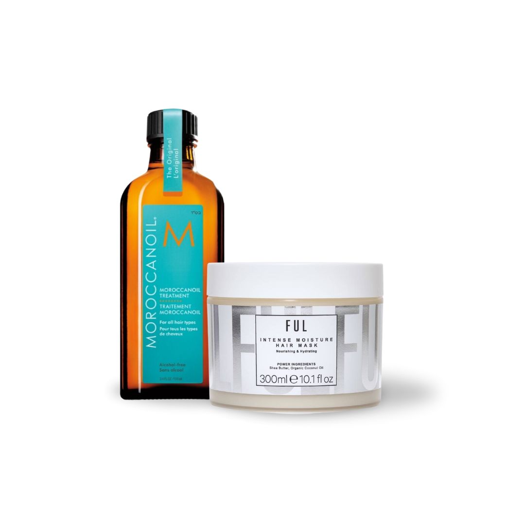 MOROCCANOIL TREATMENT & FUL MOISTURE MASK BUNDLE