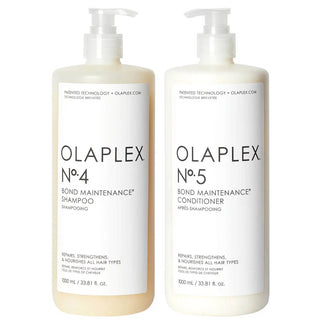 Olaplex No 4 Bond Maintenance Shampoo 1000ml and Olaplex No 5 Bond Maintenance Conditioner 1000ml Bundle - The LTL Shop