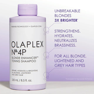 Olaplex No 4P Blonde Enhancer Toning Shampoo