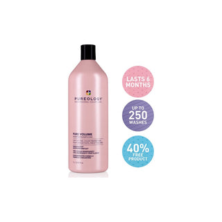 Pureology Pure Volume Shampoo 1000ml - The LTL Shop