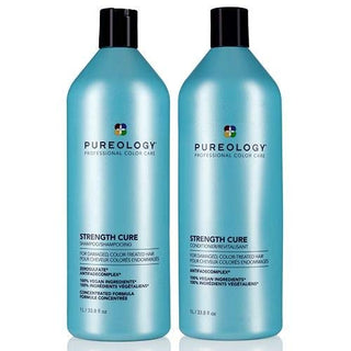 Pureology Strength Cure Shampoo & Conditioner Bundle 1000ml - The LTL Shop