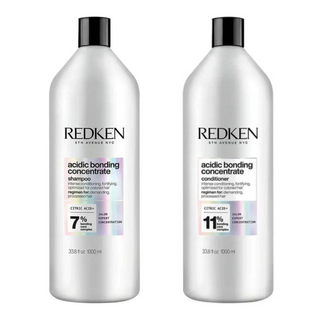 REDKEN ACIDIC BONDING CONCENTRATE SHAMPOO & CONDITIONER 1000ml BUNDLE