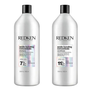 REDKEN ACIDIC BONDING CONCENTRATE SHAMPOO & CONDITIONER 1000ml BUNDLE - The LTL Shop