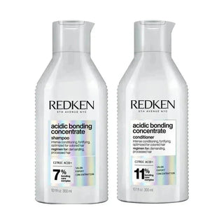REDKEN ACIDIC BONDING CONCENTRATE SHAMPOO & CONDITIONER 300ml BUNDLE - The LTL Shop