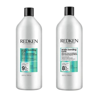 Redken Acidic Bonding Curls Shampoo & Conditioner 1000ml Bundle - The LTL Shop