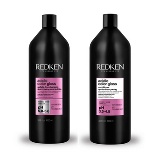 Redken Acidic Color Gloss Shampoo & Conditioner 1000ml Bundle