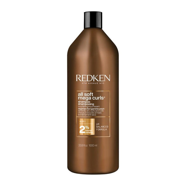 Redken All Soft Mega Curls Shampoo 1000ml - The LTL Shop