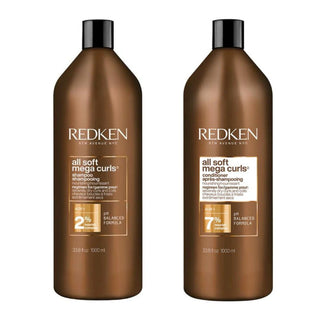 Redken All Soft Mega Curls Shampoo & Conditioner 1000ml Bundle - The LTL Shop