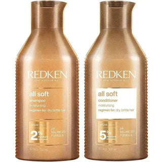 Redken All Soft Shampoo & Conditioner 300ml Bundle - The LTL Shop