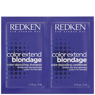 Redken Color Extend Blondage Shampoo & Conditioner 2 x 5ml Sachet Duo - The LTL Shop