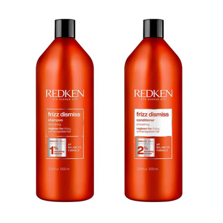 Redken Frizz Dismiss Shampoo & Conditioner 1000ml Bundle