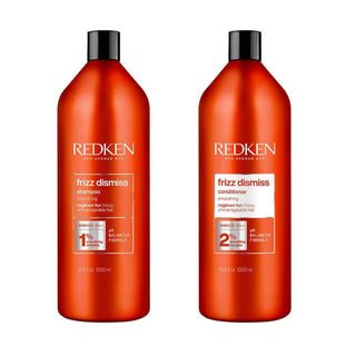 Redken Frizz Dismiss Shampoo & Conditioner 1000ml Bundle - The LTL Shop