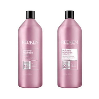 Redken Volume Injection Shampoo & Conditioner 1000ml Bundle