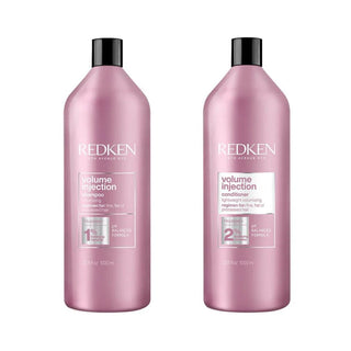 Redken Volume Injection Shampoo & Conditioner 1000ml Bundle - The LTL Shop