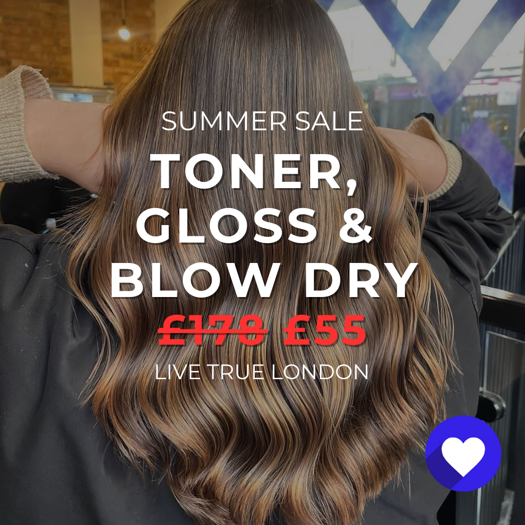 Summer Sale - Toner Glossing & Blow Dry