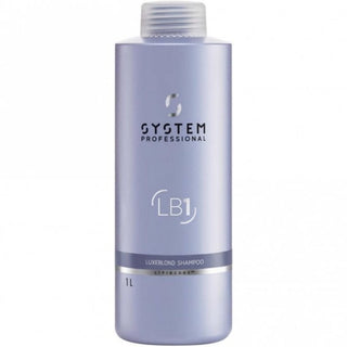 System Professional LuxeBlond Shampoo 1000ml - The LTL Shop