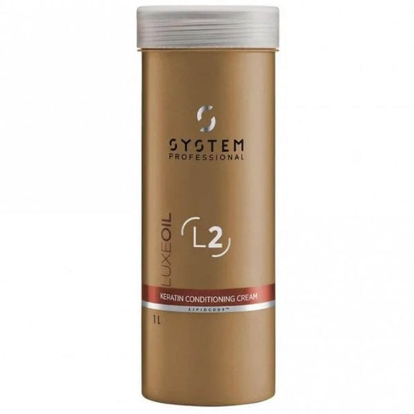System Professional LuxeOil Keratin Conditioning Cream 1000ml - The LTL Shop
